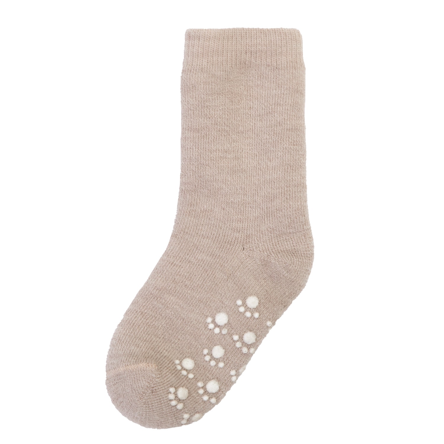 Wool sock w.anti-slip